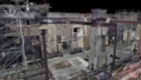 Mackintosh Building: A tenth of the hall's structure was lost in the blaze.