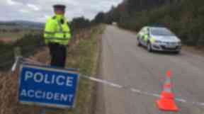 Fatal: The youngster died at the scene.