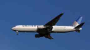 A United Airlines plane