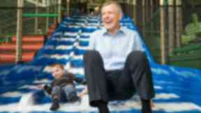 On the slide? No, says Willie Rennie. His party is on the up.