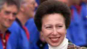 Forth Hope: The Princess Royal named the ship during a tour of Rosyth
