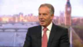 Tony Blair was speaking 20 years after the Scottish devolution vote.