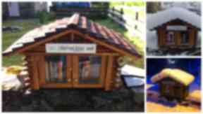 Popular: Julia says the little library concept has been embraced by both locals and tourists.