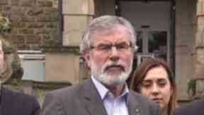 Sinn Féin President Gerry Adams