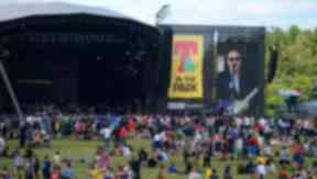 Main stage: T in the Park is at Strathallan Estate for a second year.