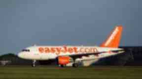 Easy jet plane