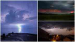 Strikes: Spectacles captured from Aberdeenshire to Denny.