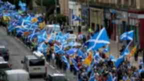 March: Steward estimated 5000 people attended.