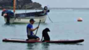 Adventurer: Dean Dunbar will paddle 154 miles.