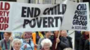 Historic: Scotland is now the only part of the UK with targets to cut child poverty.