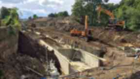 Urban hydro: The project is on the site of the former Donside Papermill in Aberdeen.