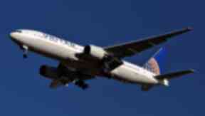 United: First time winter New York route has been grounded (file pic).