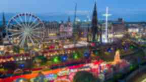 The capital's Christmas market has been controversial.