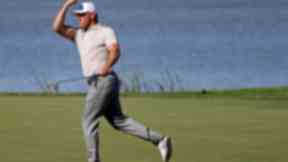 Lee Westwood was subjected to intense heckling