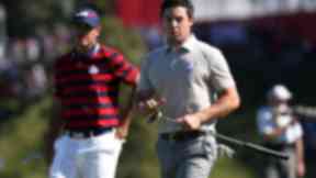 Rory McIlroy asked for one spectator to be removed