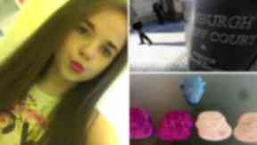 Drugs death: Shellie Callaghan fell ill at house party.