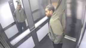 The suspect eventually dumped the blind