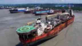 Bangladesh: North Sea Producer beached.