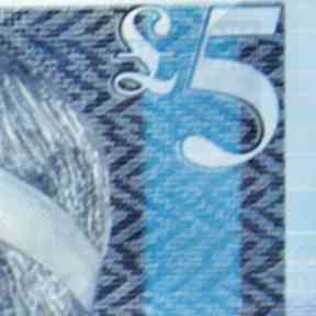 It has been woven especially for the note.