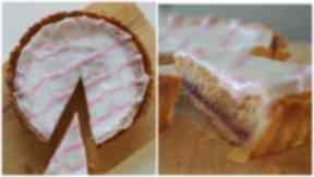 The Bakewell Tart sunk in the middle