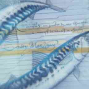 The poem on the note is by Sorley MacLean.
