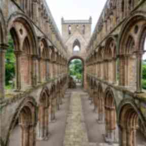 Jedburgh Abbey, Scottish Borders.