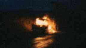 Car: Renee's vehicle was found burnt-out.