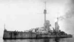 One of the German ships scuttled in 1919.