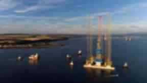 Noble Lloyd Noble: Search launched at jack-up rig.