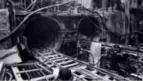 Major renovation: The tracks at St Enoch in 1979.
