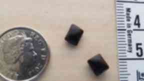 The lozenges that were found by the museum.