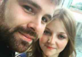 Tribute: Bex Williams said Mr Logan was 'love of her life'.