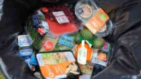 Figures show food waste levels are rising in the UK for first time in a decade.