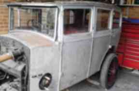 Robin restored the car to her former glory.