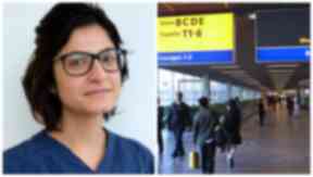 Vet: Hamaseh Tayari was left stranded.