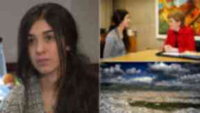 Nadia Murad: ISIS fighters came to her village in Iraqi Kurdistan in 2014.