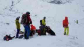 Ben Nevis: Three injured climbers rescued from avalanche.