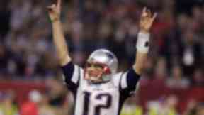 Super Bowl: New England Patriots' Tom Brady.