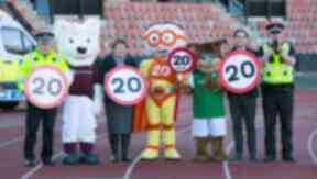 Launch: The Reducer with Jock the Jambo and Sunshine.