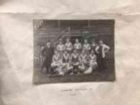 Sandy's father played for Dunblane Wednesday FC in 1913.