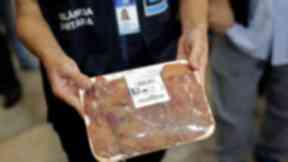A number of Brazilian meats are temporarily barred from the EU