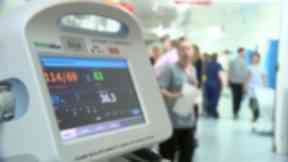 Hospital: The woman later died.