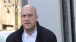 James Hill: The 32-year-old admitted breach of the peace (file pic).