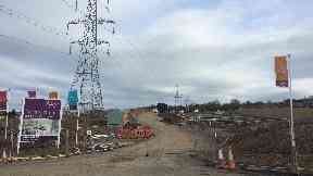 Site: Work has been suspended as enquires take place.