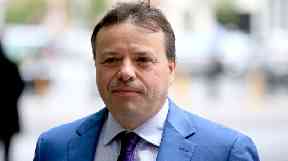 Arron Banks, who co-founded Brexit campaign group Leave.EU (Jonathan Brady/PA)
