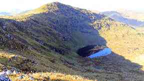 Sudden death: Man was found on Stuc An Lochain (file pic).