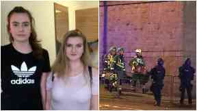 Manchester attack: Laura MacIntyre with Eilidh MacLeod.
