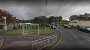 Cordoned off: Alarmed was raised after device was discovered.