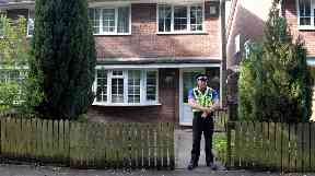 Police are searching an address in Cardiff.