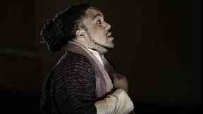 Opera star: Keanon Kyles mopped floors until his talent was discovered.
